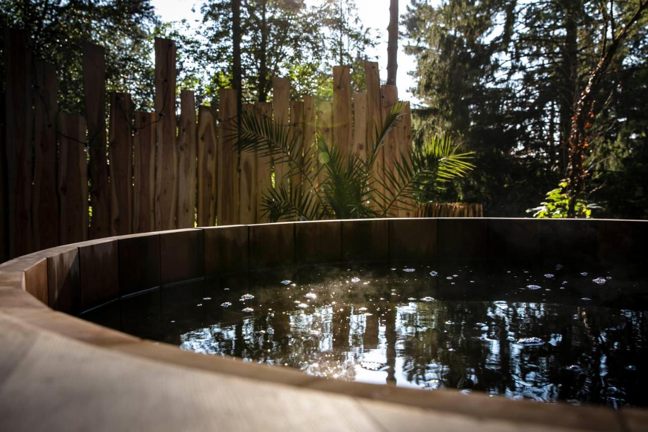 Bain De Foret - Lodges Cosy & Spa Neufchâtel-Hardelot Exterior foto