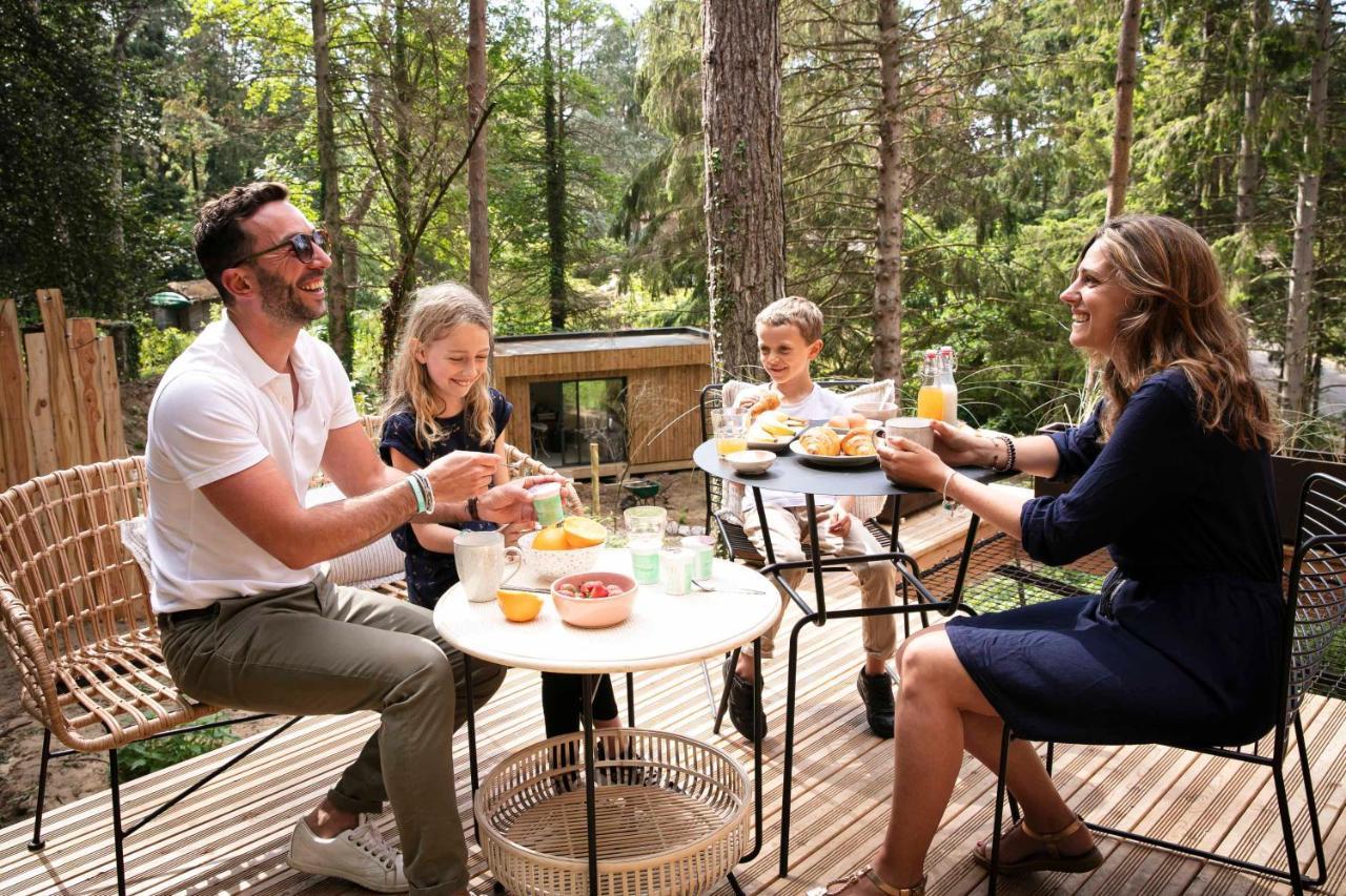 Bain De Foret - Lodges Cosy & Spa Neufchâtel-Hardelot Exterior foto