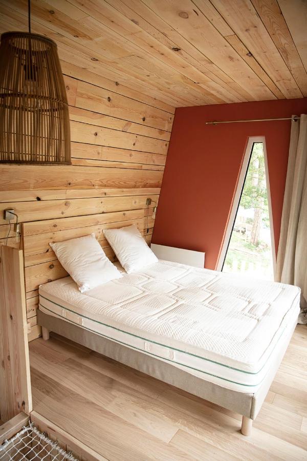 Bain De Foret - Lodges Cosy & Spa Neufchâtel-Hardelot Exterior foto
