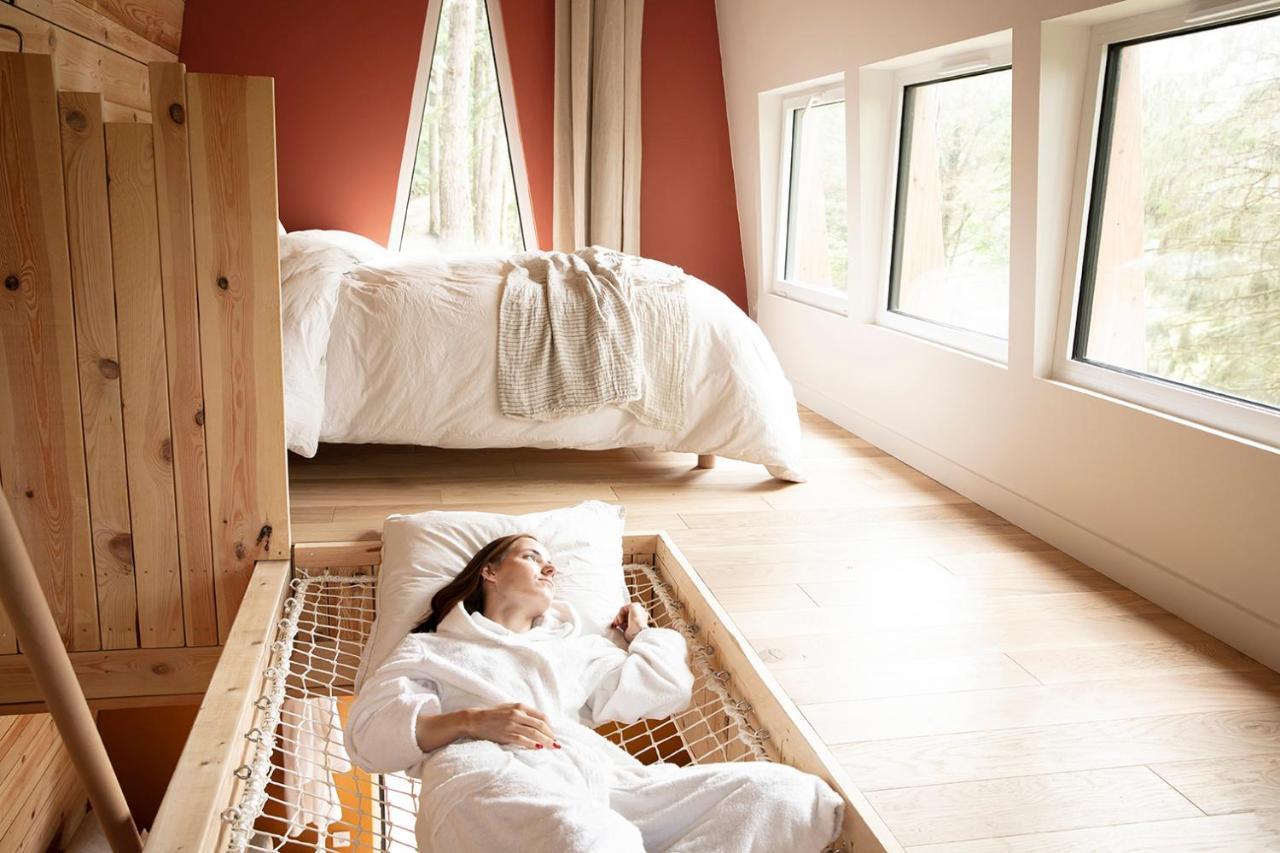 Bain De Foret - Lodges Cosy & Spa Neufchâtel-Hardelot Exterior foto
