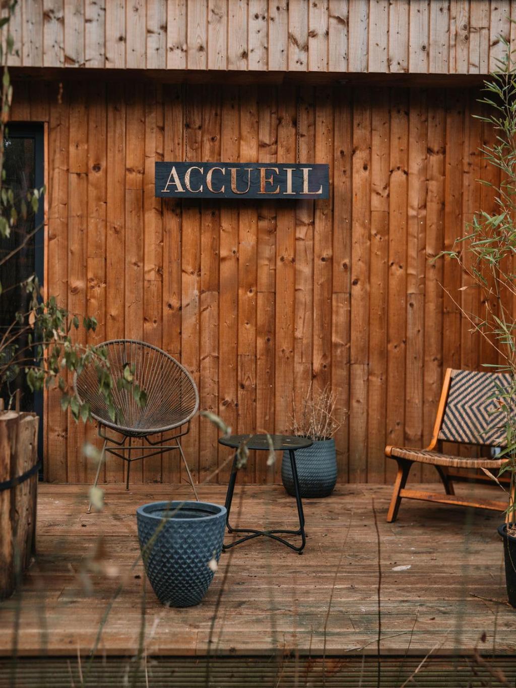 Bain De Foret - Lodges Cosy & Spa Neufchâtel-Hardelot Habitación foto