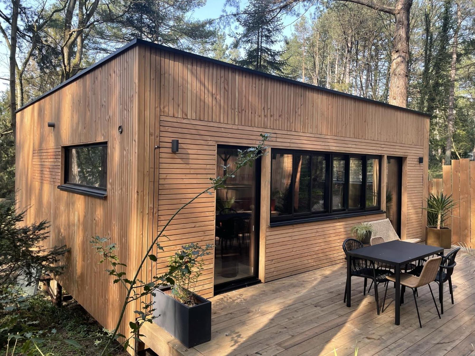 Bain De Foret - Lodges Cosy & Spa Neufchâtel-Hardelot Habitación foto